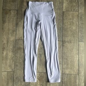 Lavender Color Lulu Lemon Leggings